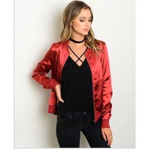 Bomber Jacket Satin- SORRY SOLD OUT